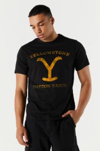 T-shirt à imprimé Yellowstone sold by Urban Planet