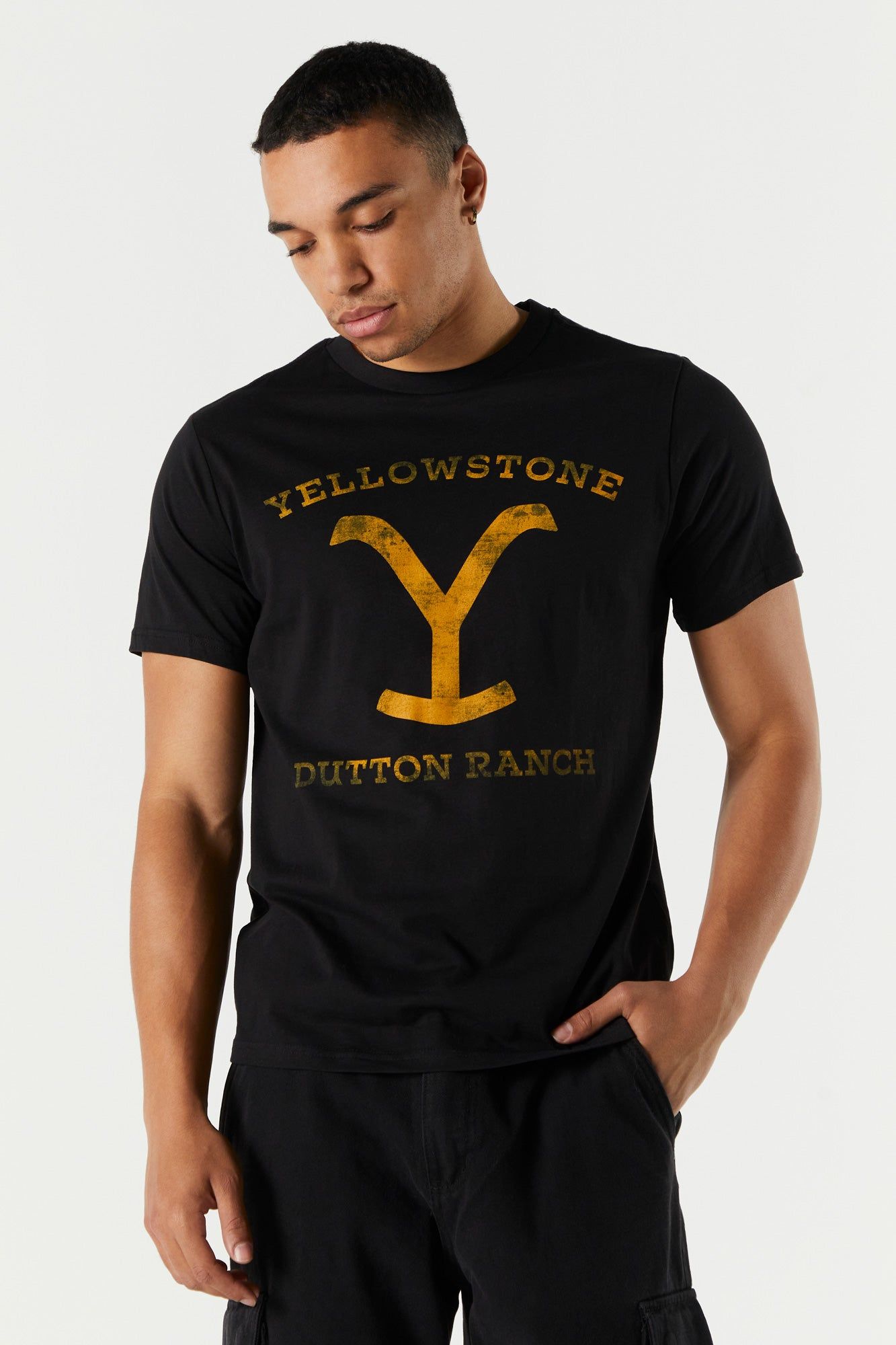 T-shirt à imprimé Yellowstone sold by Urban Planet