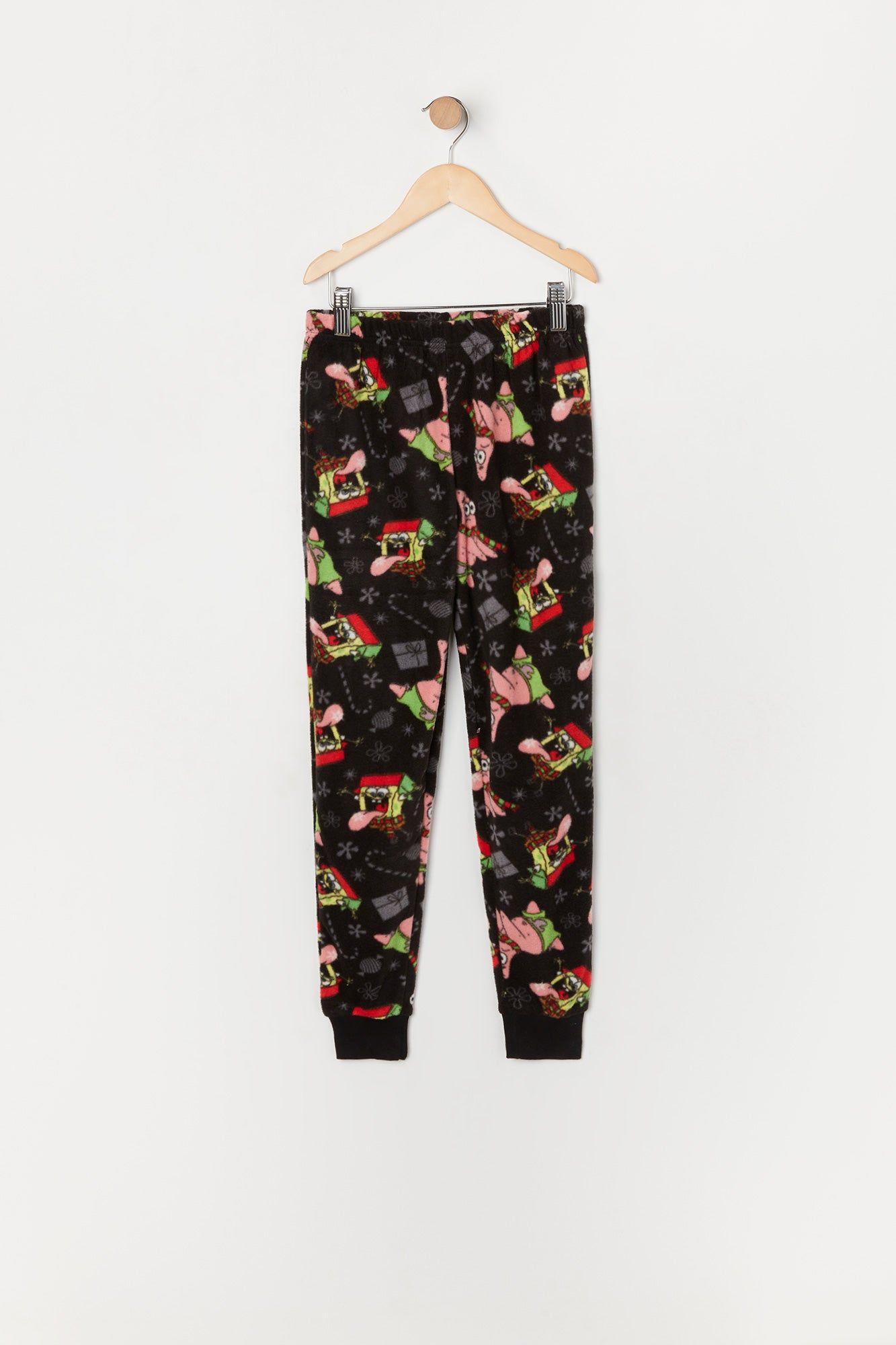 Boys Xmas SpongeBob Graphic 2 Piece Pajama Set sold by Urban Planet product image thumbnail 4