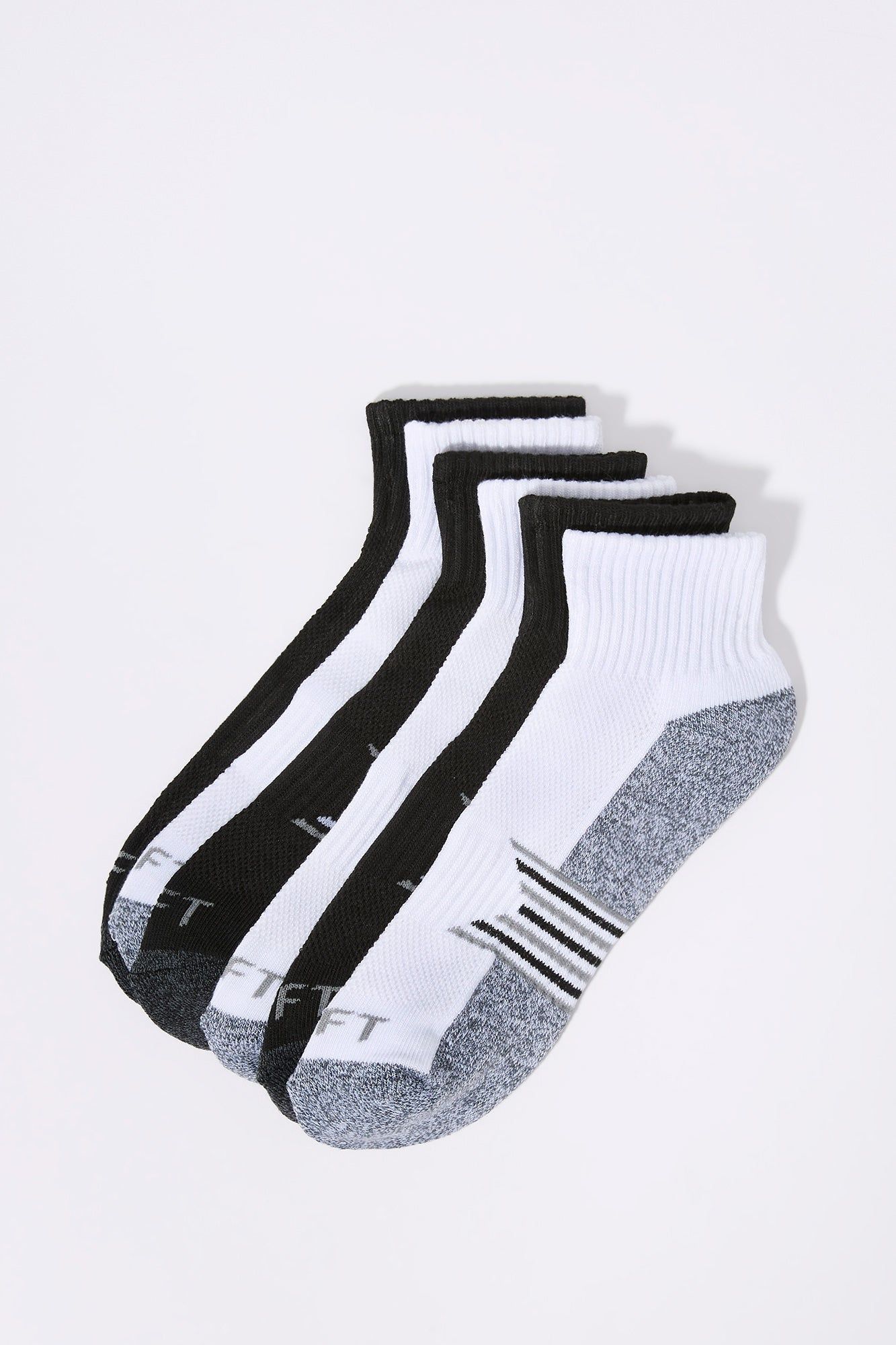 Athletic Ribbed Ankle Socks (6 Pack) sold by Urban Planet