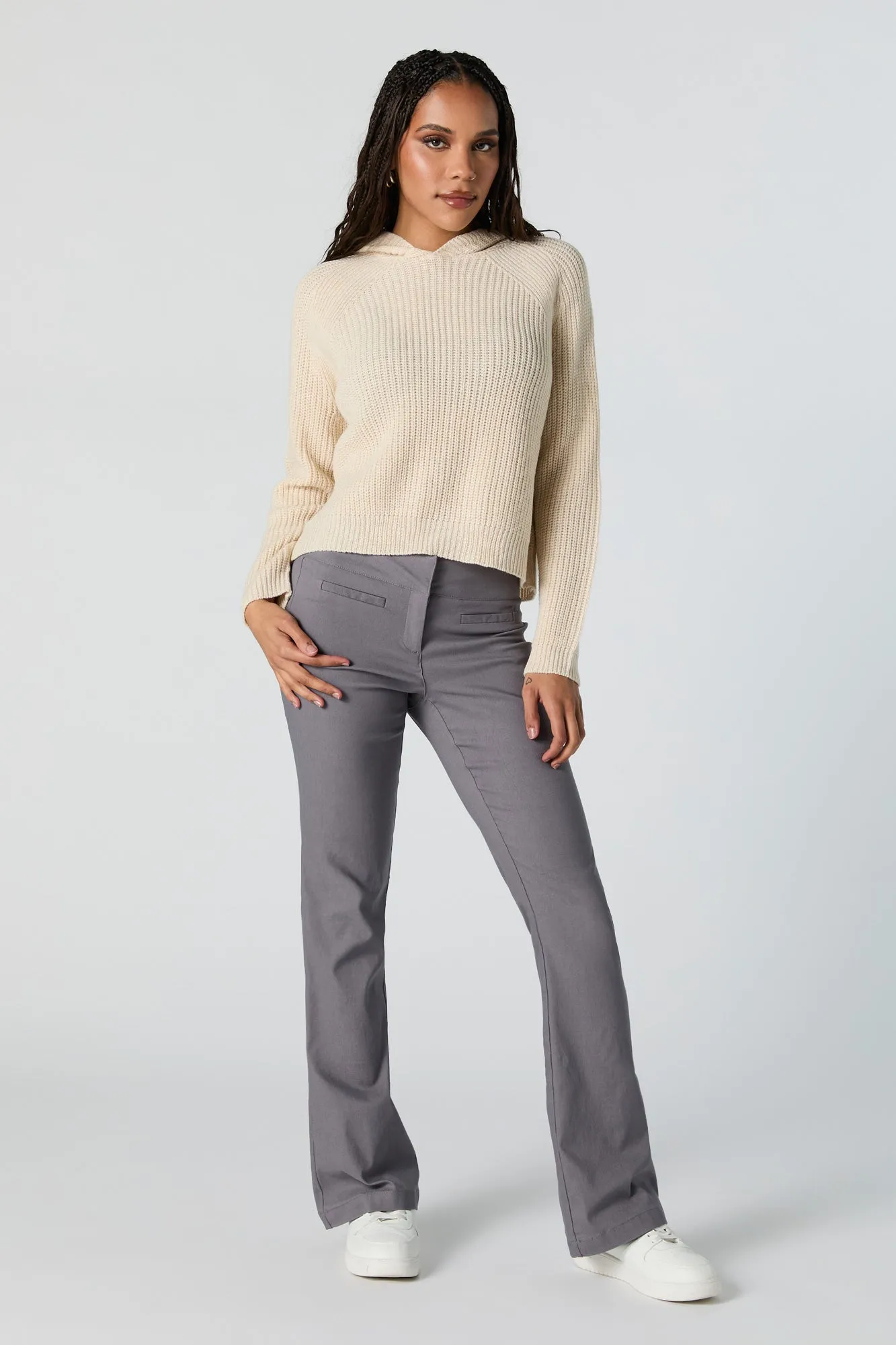 Pantalon habillé à jambe évasée sold by Urban Planet