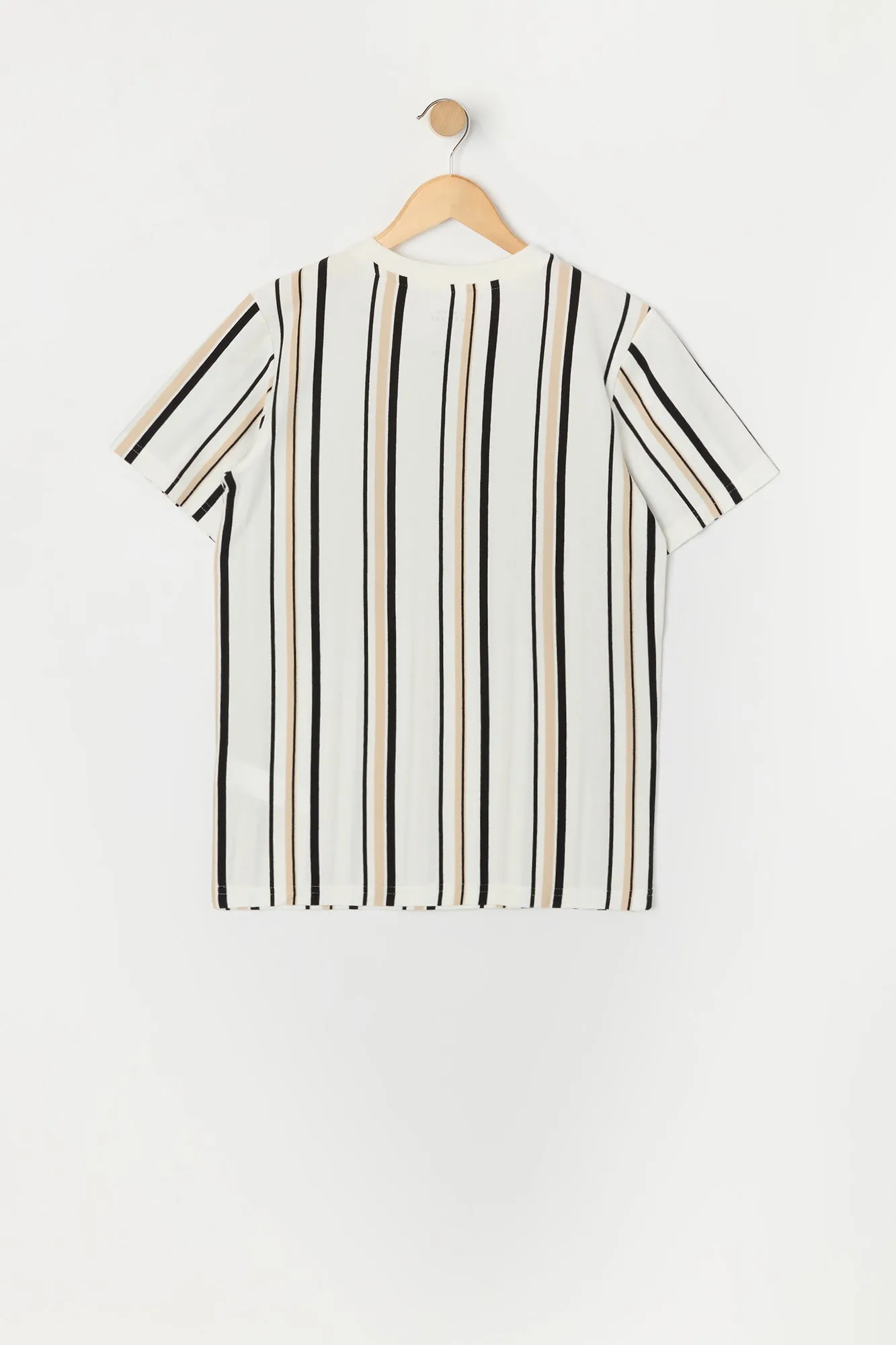 T-shirt rayé avec motif brodé Chicago pour garçon sold by Urban Planet product image thumbnail 2