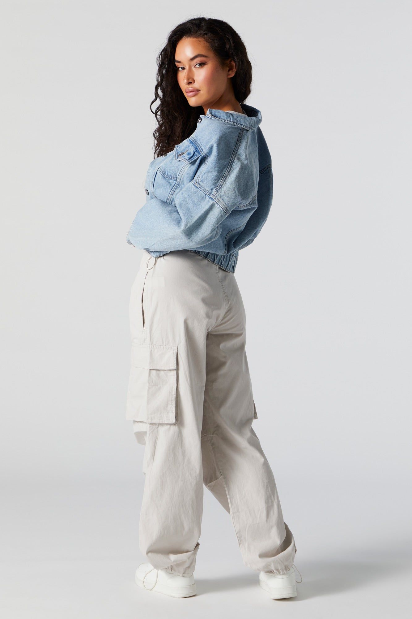 Canvas Cargo Parachute Pant sold by Urban Planet product image thumbnail 8