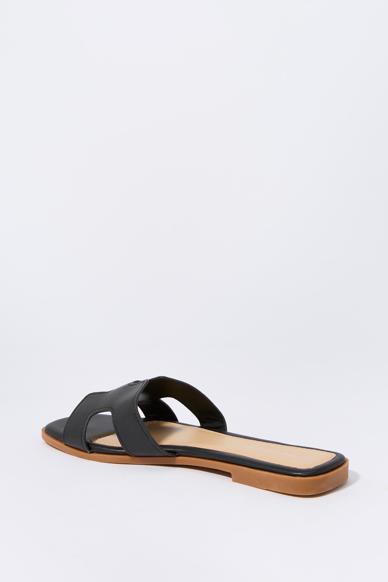 Faux Leather Slide Sandal sold by Urban Planet product image thumbnail 3