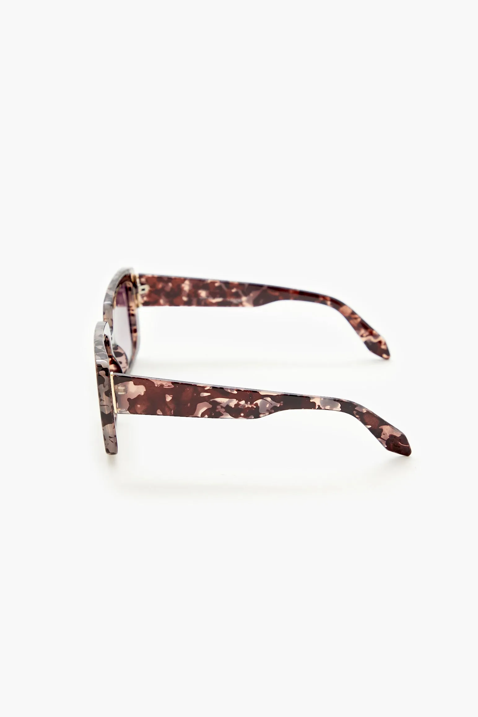 Tortoiseshell Square Sunglasses sold by Urban Planet product image thumbnail 3