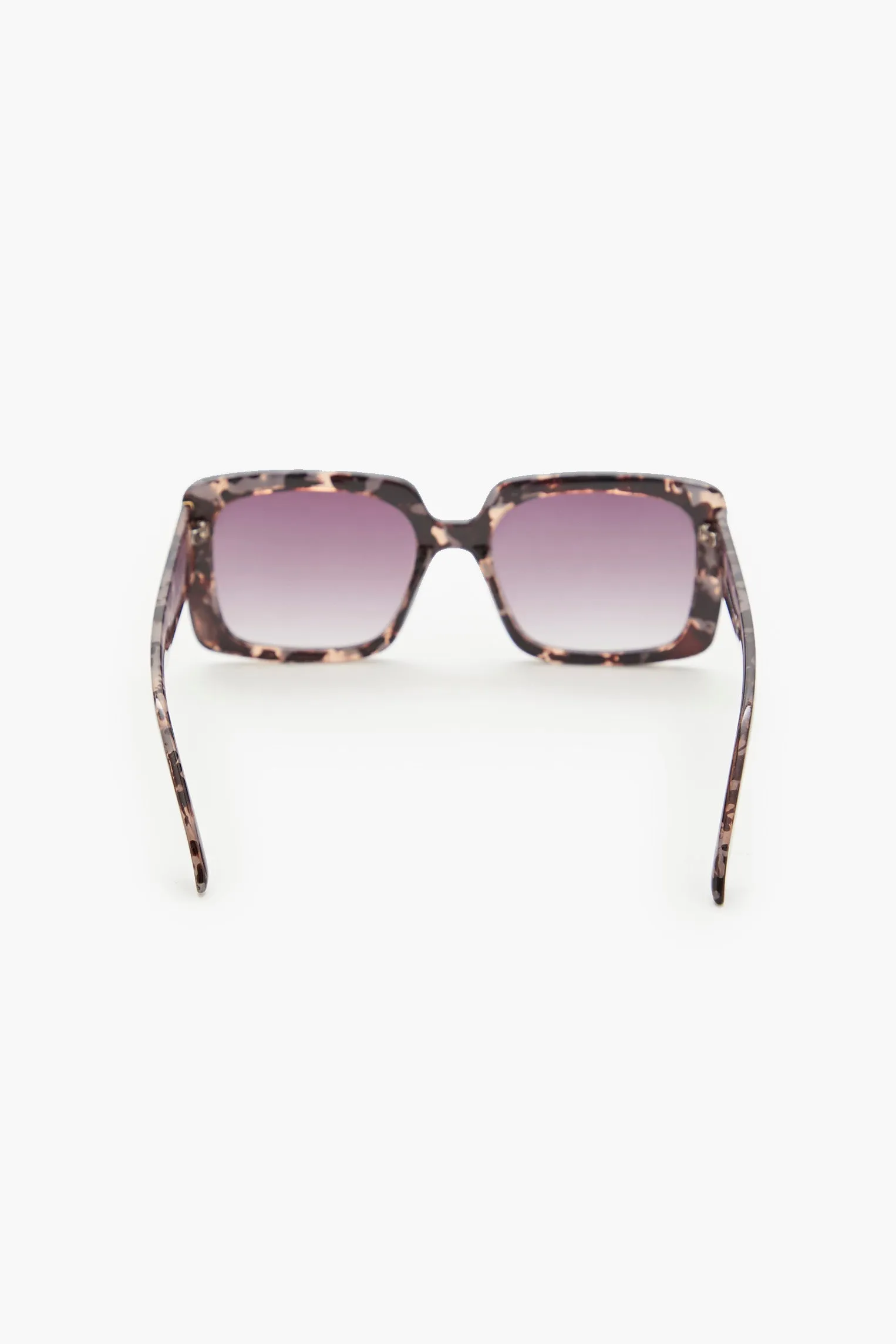 Tortoiseshell Square Sunglasses sold by Urban Planet product image thumbnail 4