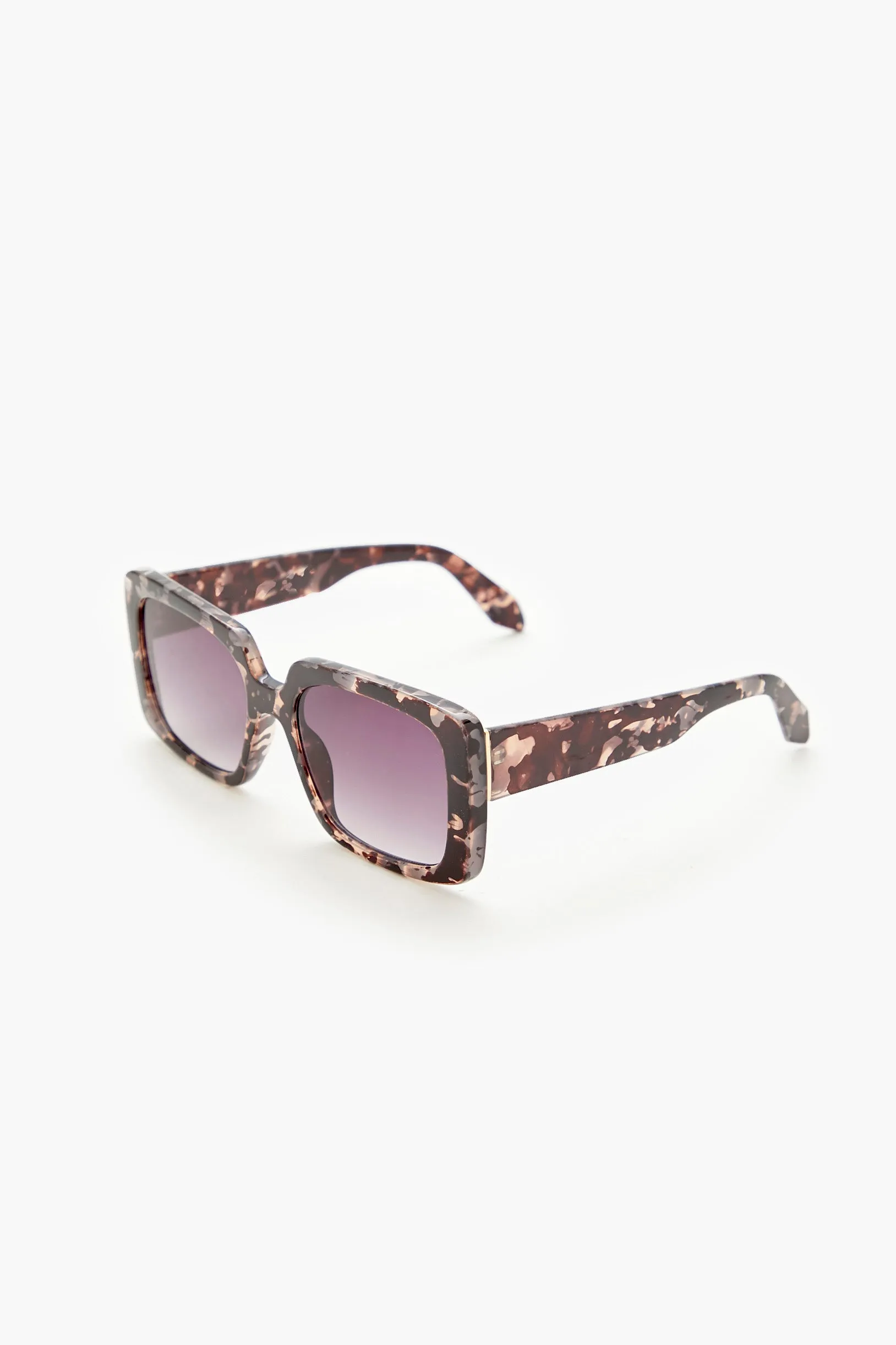 Tortoiseshell Square Sunglasses sold by Urban Planet product image thumbnail 2