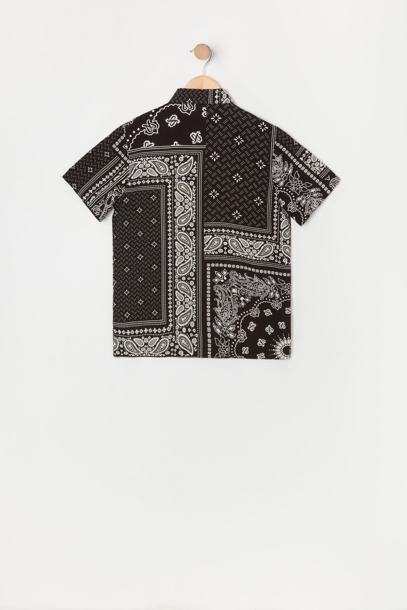 Boys Bandana Print Button-Up Top sold by Urban Planet product image thumbnail 2
