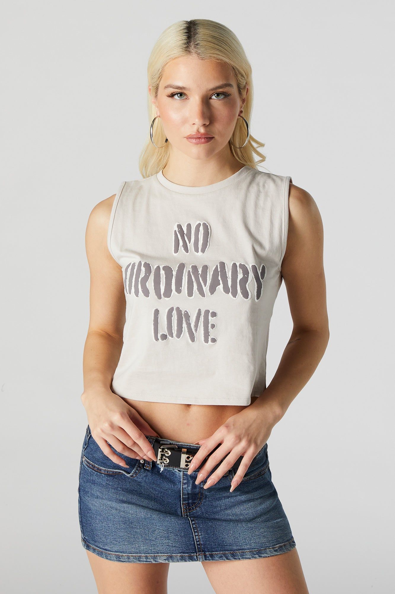 No Ordinary Love Graphic Tank sold by Urban Planet