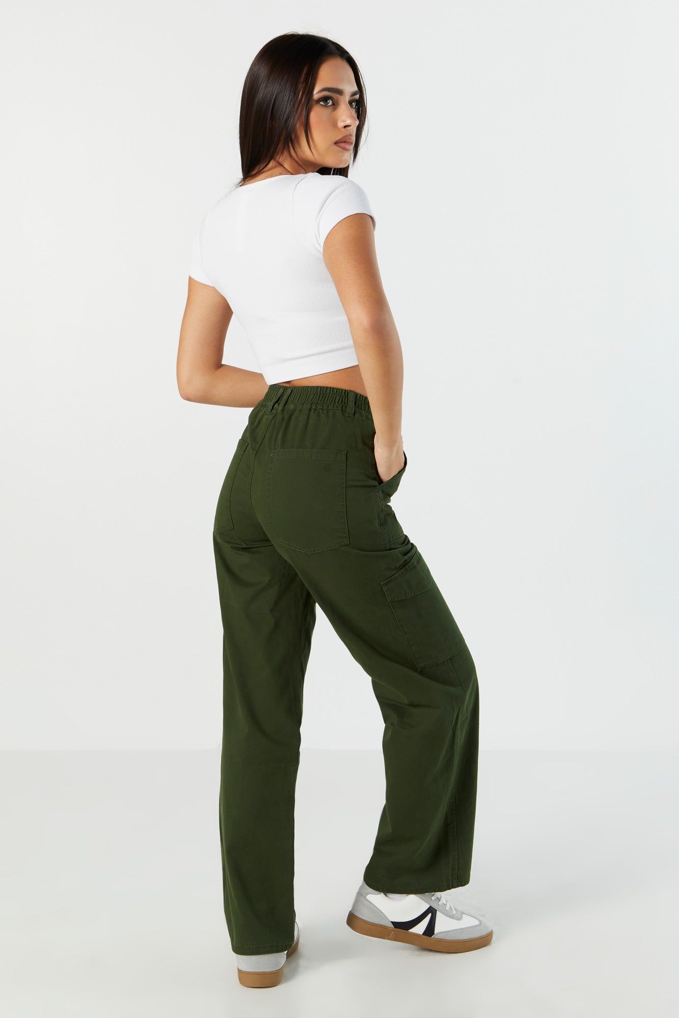 Pantalon cargo à jambe large sold by Urban Planet product image thumbnail 3