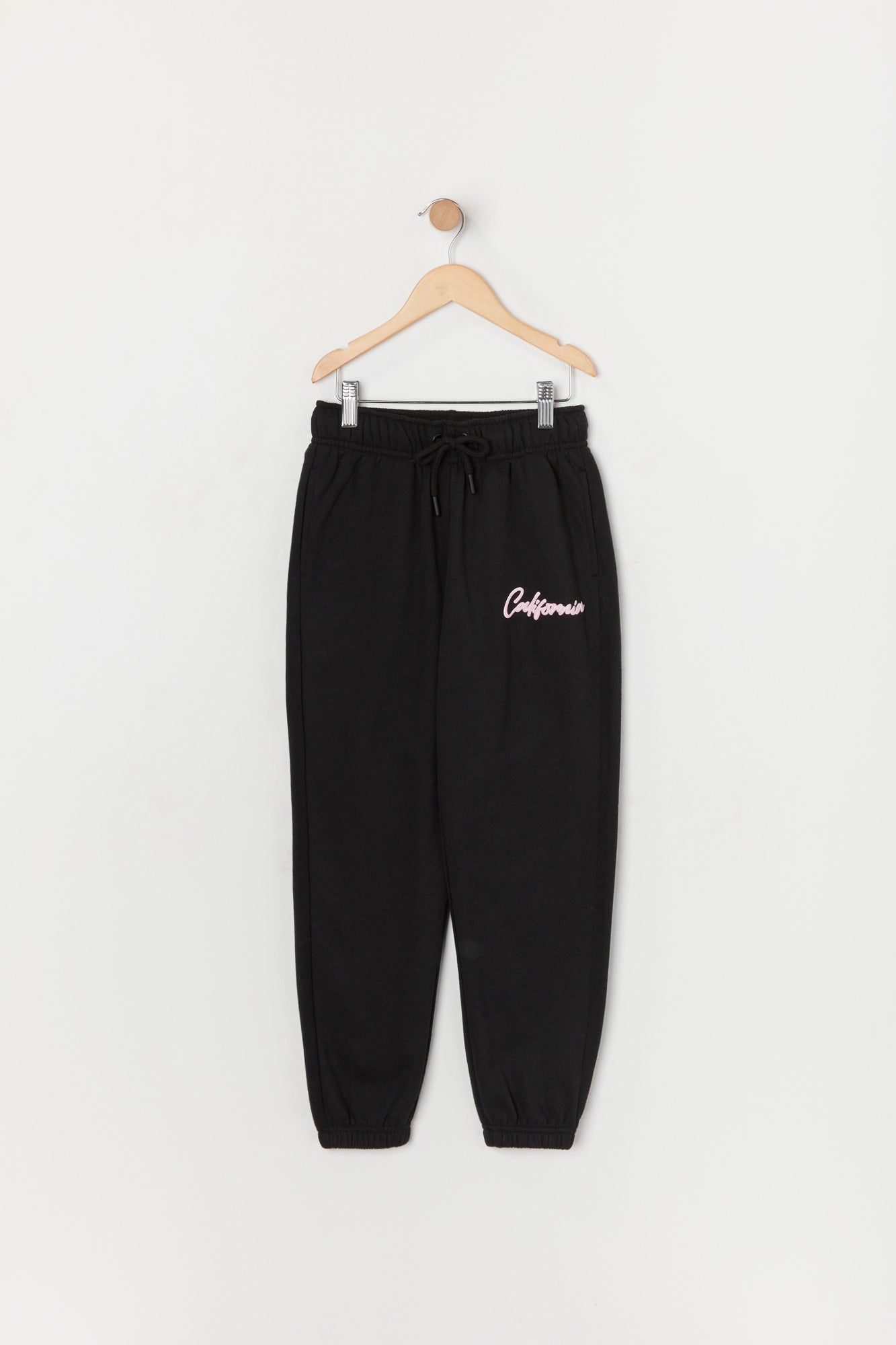 Girls California Graphic Fleece Jogger sold by Urban Planet