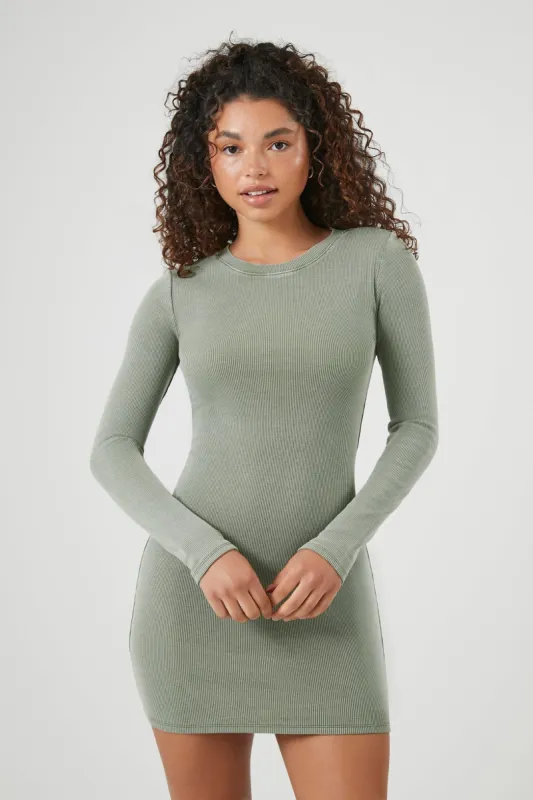 Long Sleeve Bodycon Mini Dress sold by Urban Planet