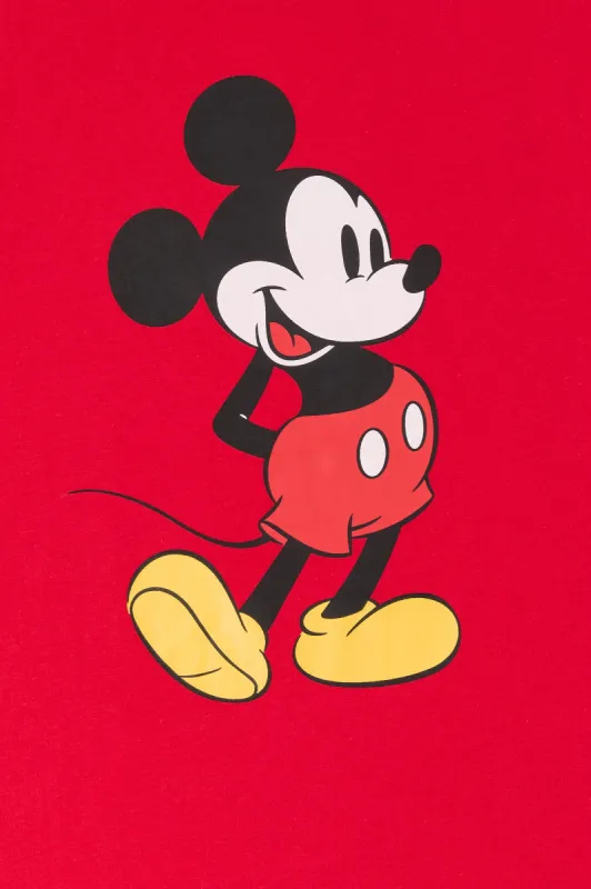 Mickey Mouse Graphic Boyfriend T-Shirt sold by Urban Planet