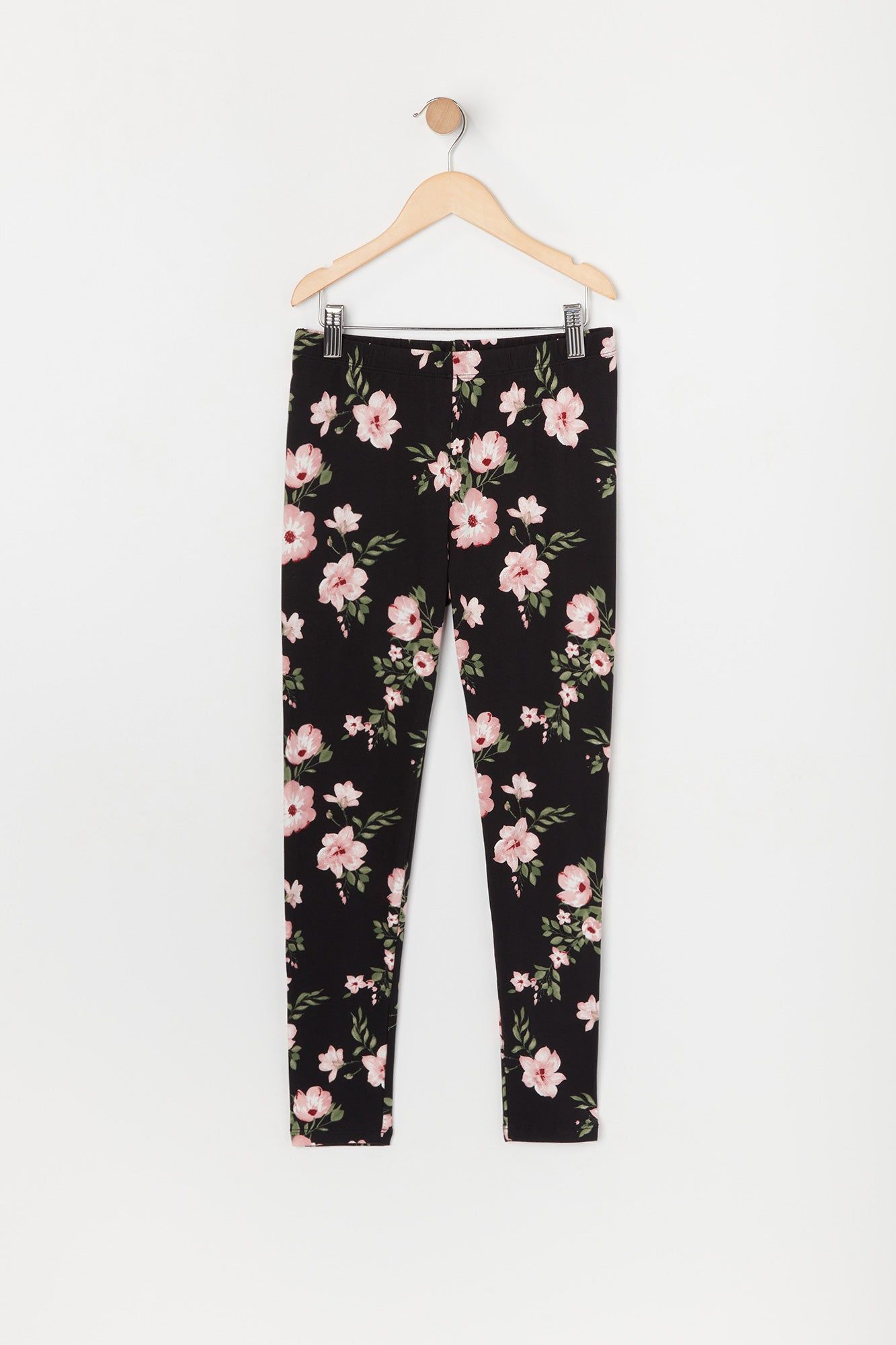 Legging super doux fleuri pour fille (paquet de 2) sold by Urban Planet product image thumbnail 3