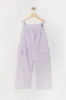 Girls Velour Wide Leg Cargo Pant sold by Urban Planet