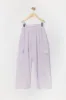 Girls Velour Wide Leg Cargo Pant sold by Urban Planet