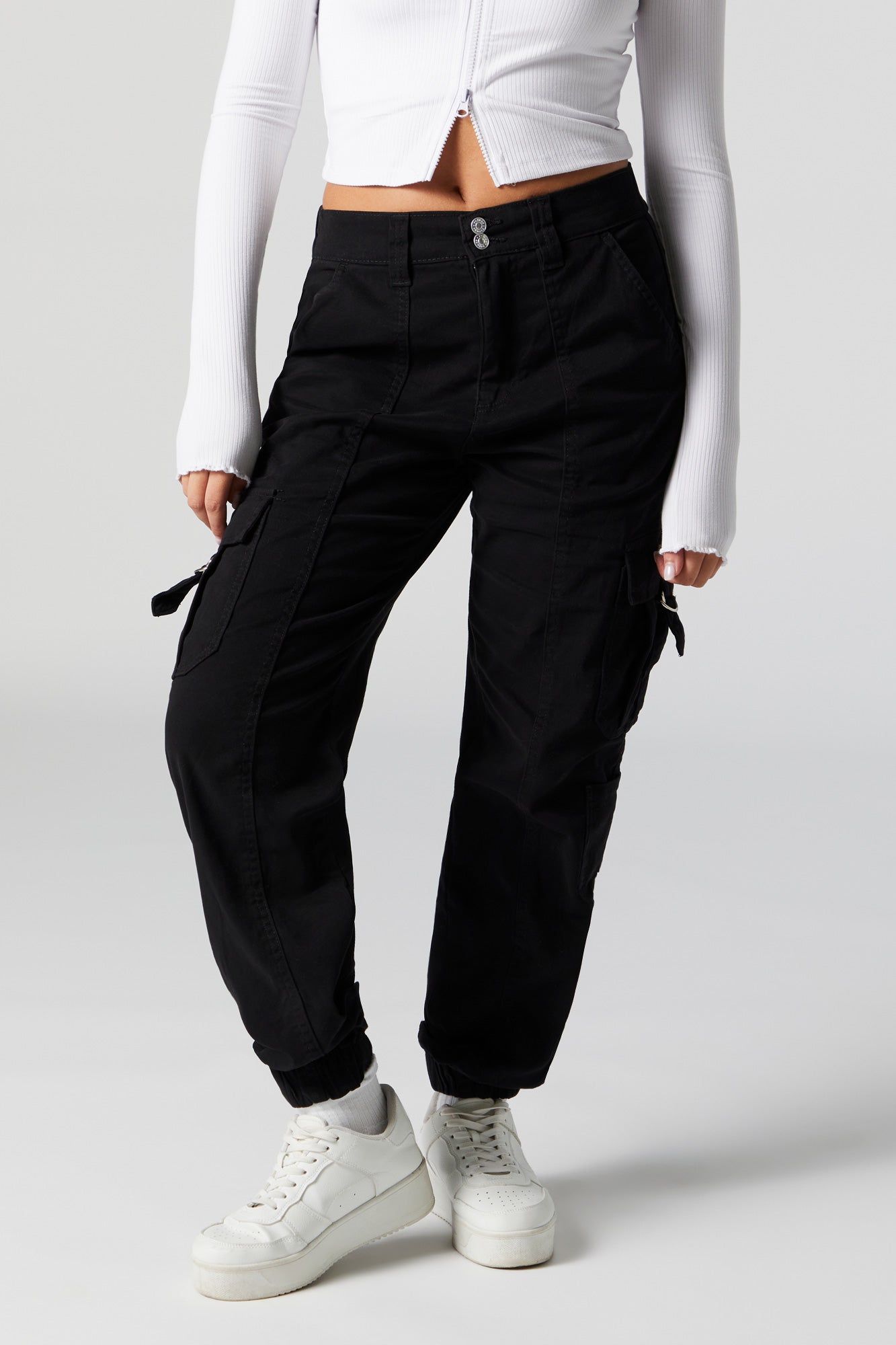 Jogger avec poches cargo multiples sold by Urban Planet product image thumbnail 5