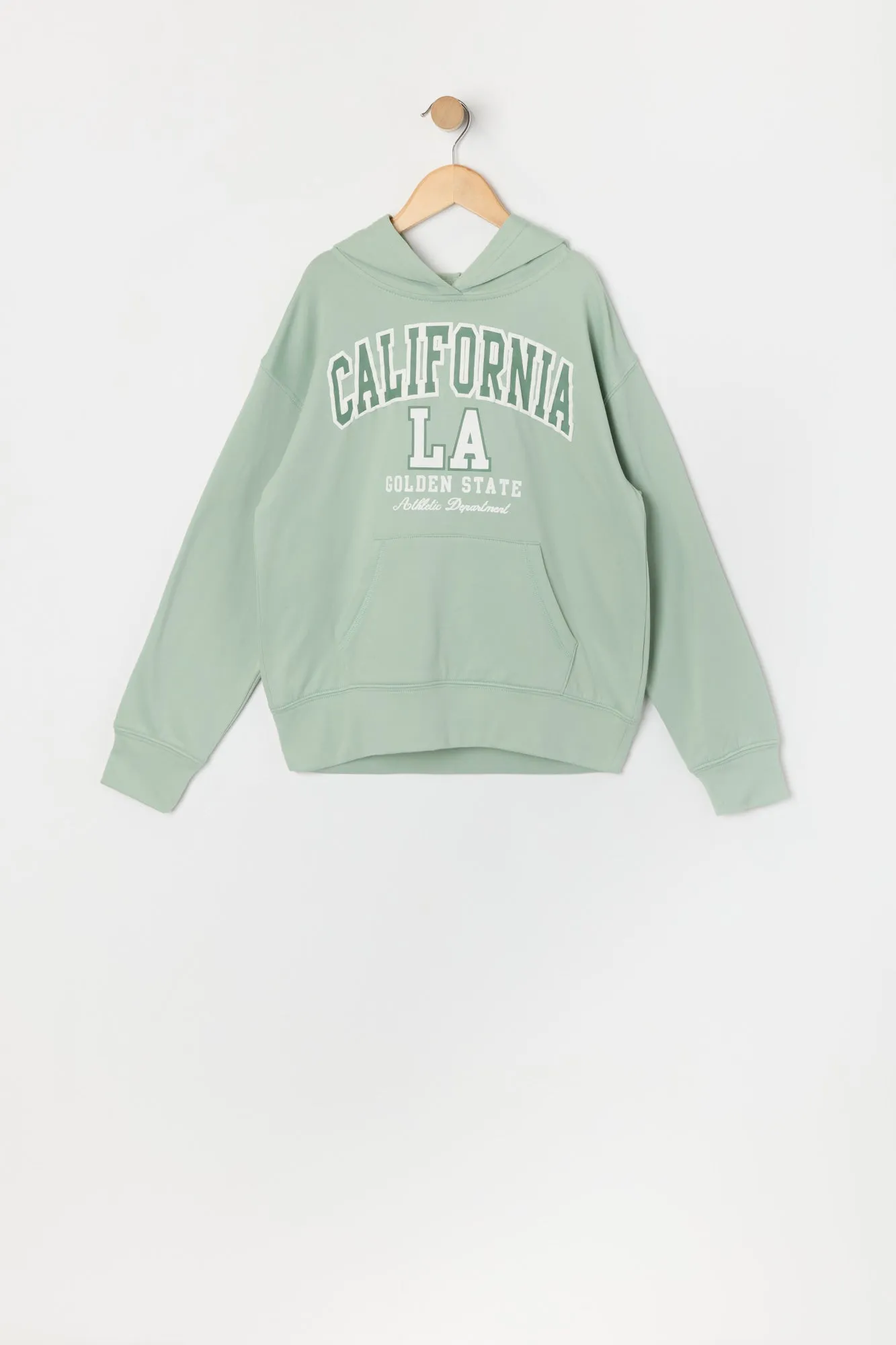 Girls Graphic Fleece Hoodie sold by Urban Planet