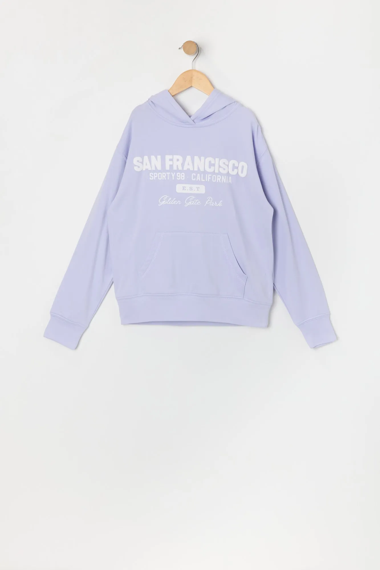 Girls Graphic Fleece Hoodie sold by Urban Planet product image thumbnail 5