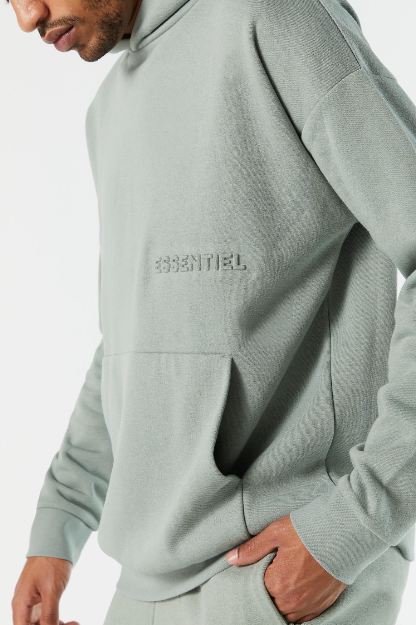 Haut à capuchon en molleton essentiel embossé sold by Urban Planet product image thumbnail 23