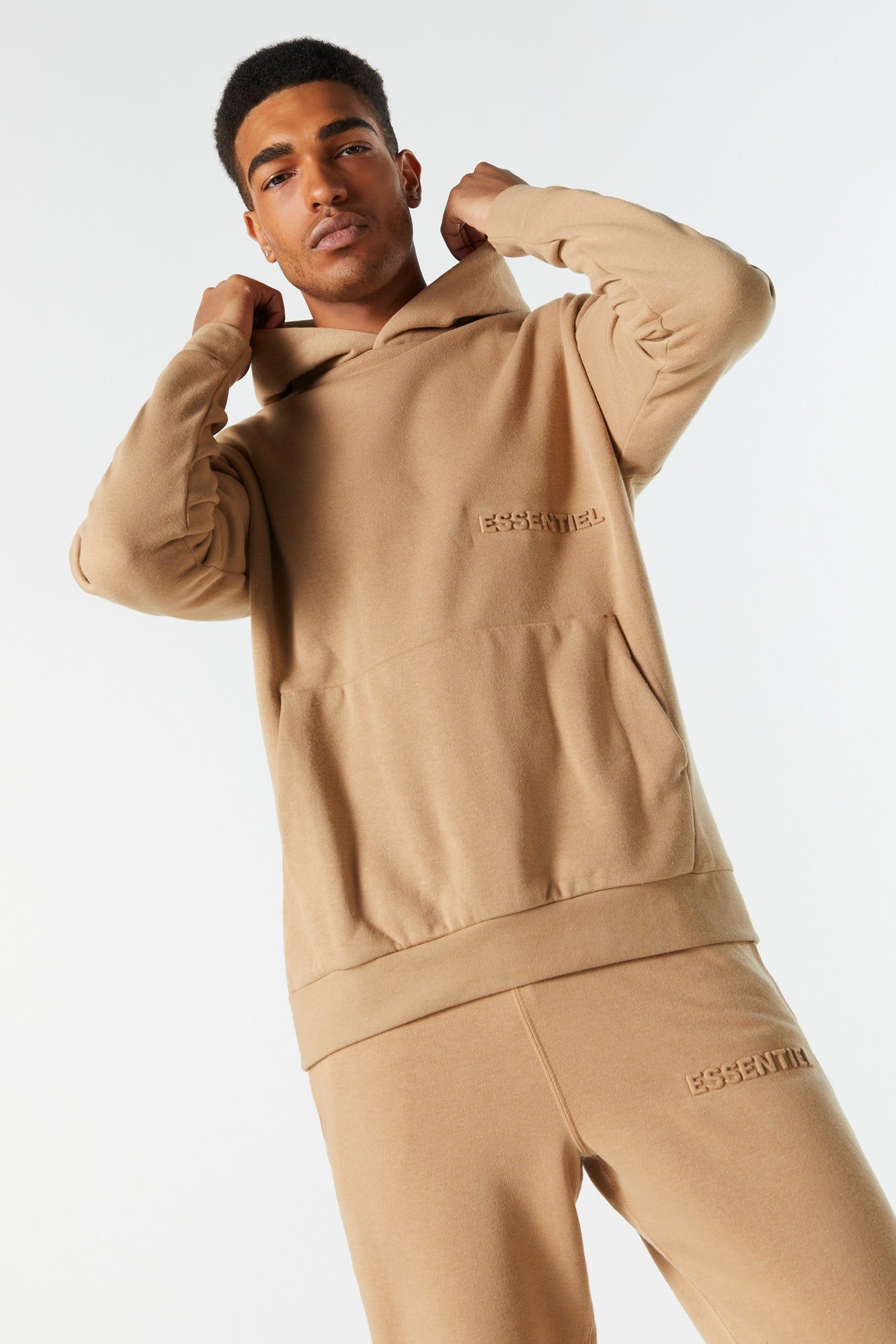 Haut à capuchon en molleton essentiel embossé sold by Urban Planet product image thumbnail 16