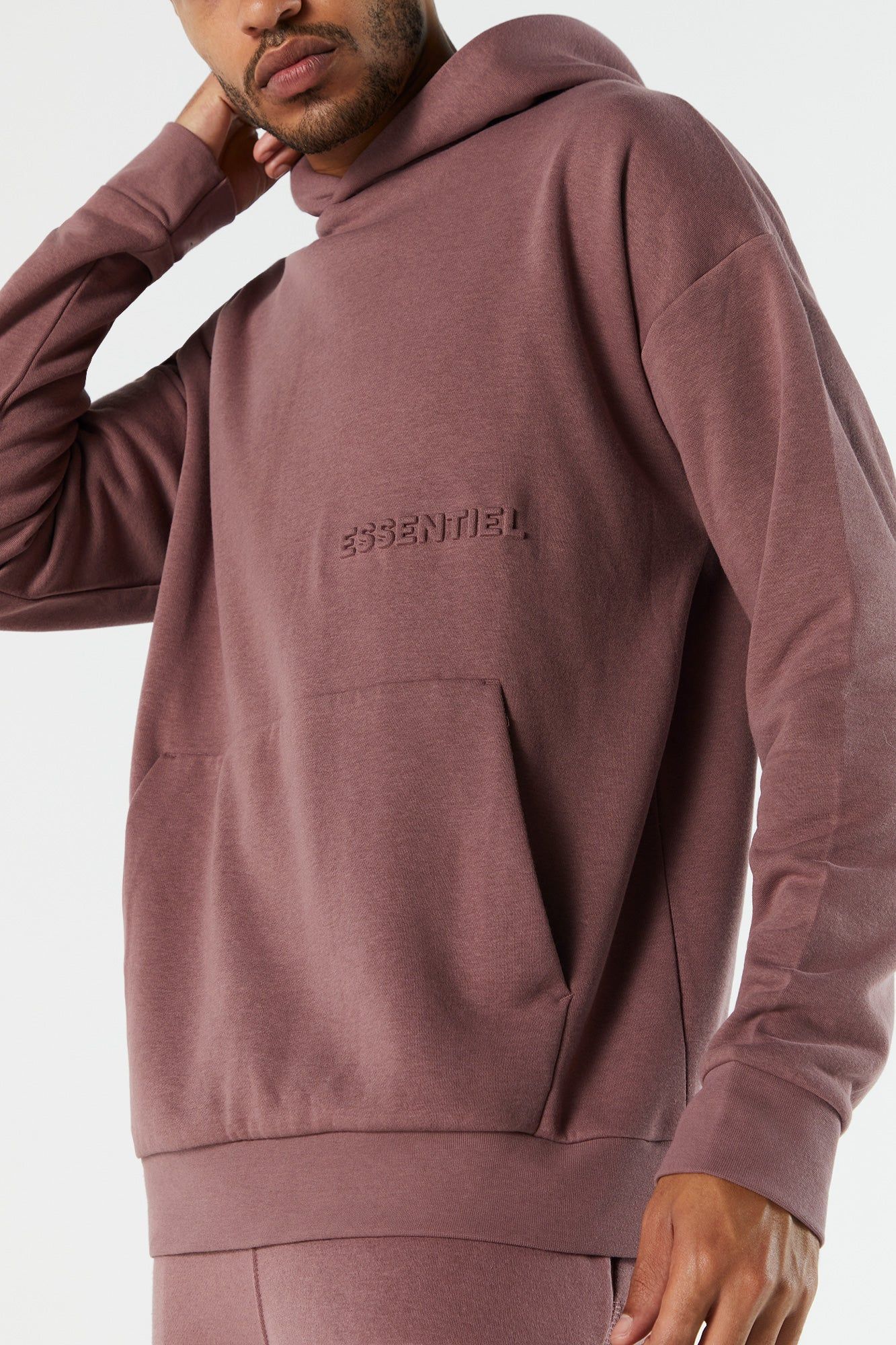 Haut à capuchon en molleton essentiel embossé sold by Urban Planet product image thumbnail 31