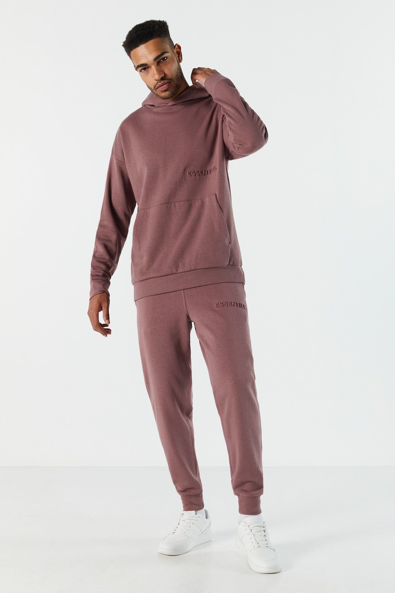 Haut à capuchon en molleton essentiel embossé sold by Urban Planet product image thumbnail 30