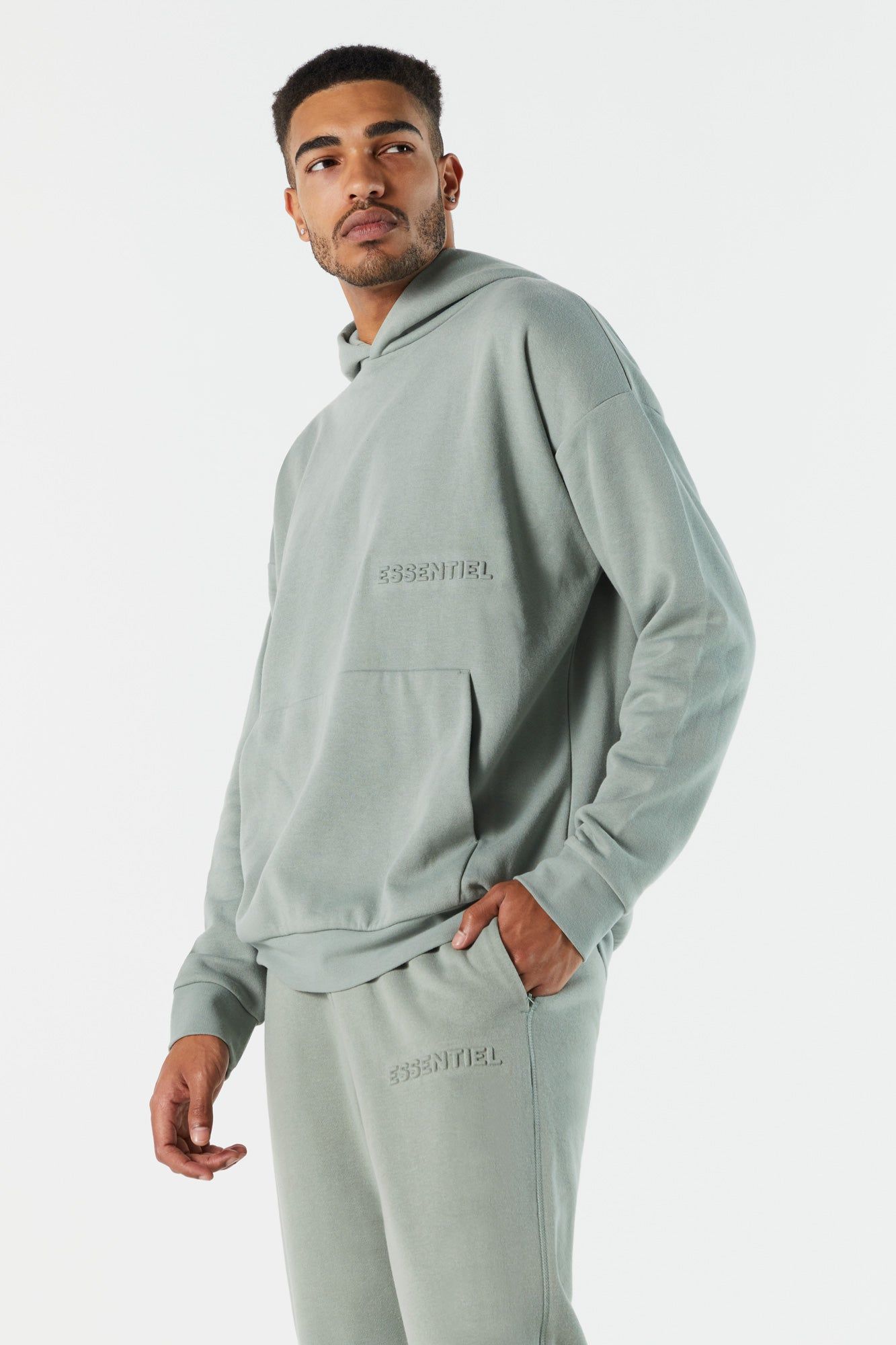 Haut à capuchon en molleton essentiel embossé sold by Urban Planet product image thumbnail 20