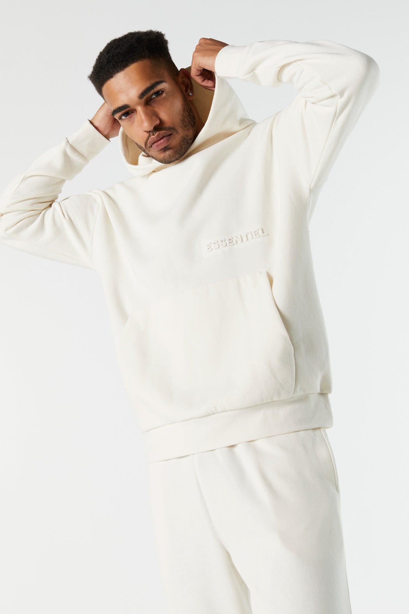 Haut à capuchon en molleton essentiel embossé sold by Urban Planet product image thumbnail 12