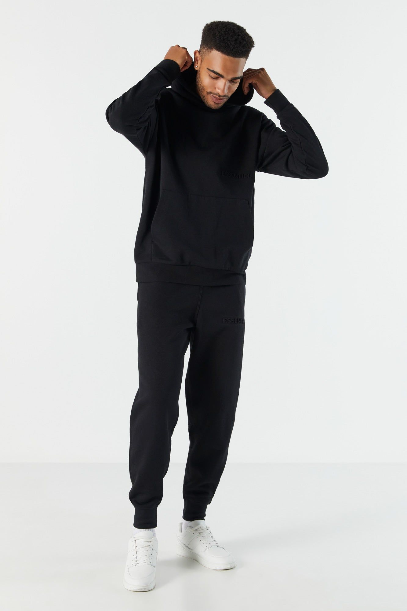 Haut à capuchon en molleton essentiel embossé sold by Urban Planet product image thumbnail 6