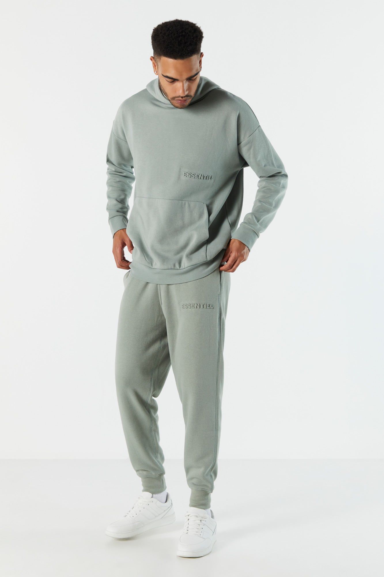 Haut à capuchon en molleton essentiel embossé sold by Urban Planet product image thumbnail 22