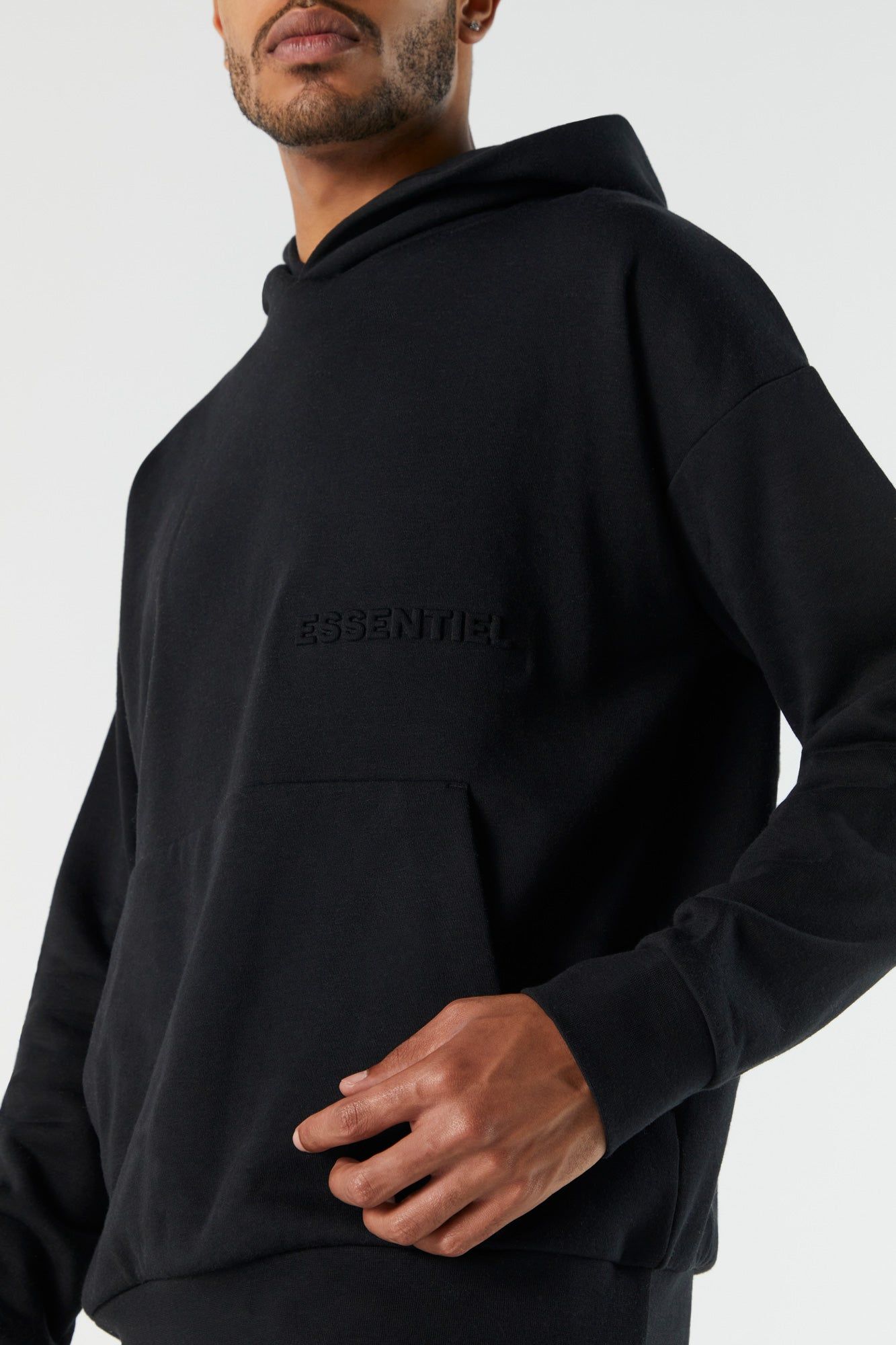 Haut à capuchon en molleton essentiel embossé sold by Urban Planet product image thumbnail 7