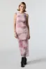 Robe midi sans manches en filet imprimé sold by Urban Planet