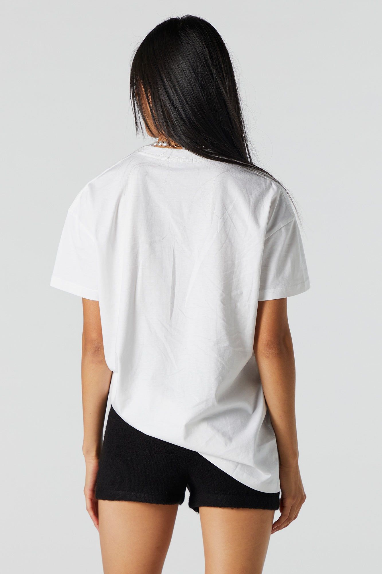 Spoiled Graphic Boyfriend T-Shirt sold by Urban Planet product image thumbnail 2