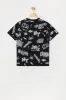 T-shirt noir à imprimé graffitis pour garçon sold by Urban Planet