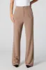 Pantalon habillé plissé à jambe évasée en crêpe sold by Urban Planet