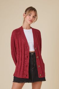 Cardigan en tricot boutonné sold by Urban Planet