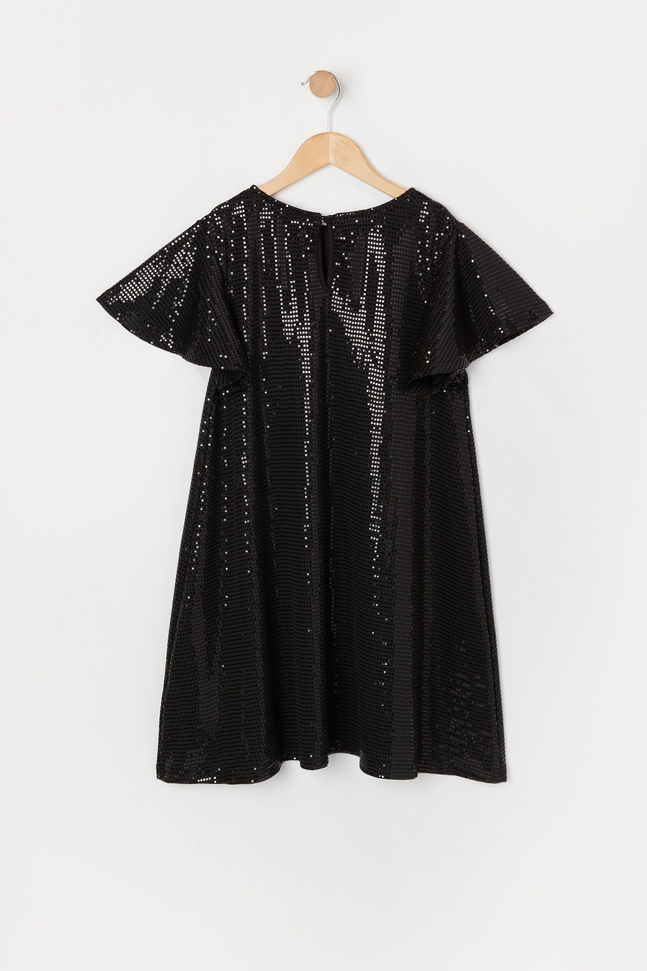 Girls Sequin Short Sleeve Dress sold by Urban Planet product image thumbnail 2