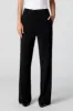 Pantalon habillé plissé à jambe évasée en crêpe sold by Urban Planet