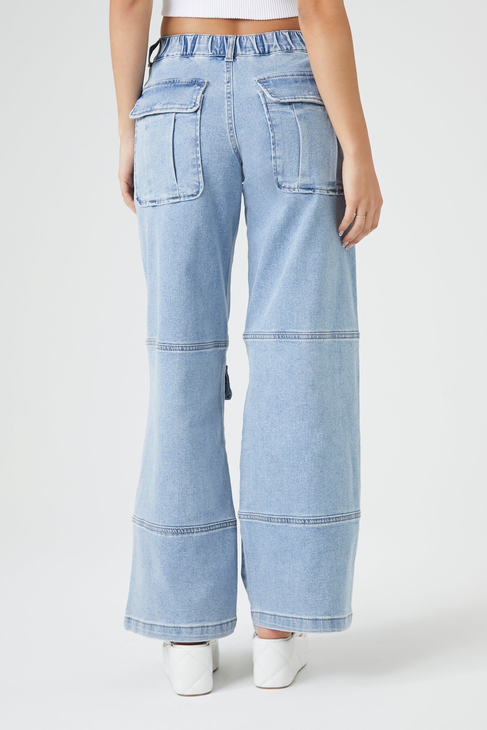 Utility Wide Leg Cargo Jean sold by Urban Planet product image thumbnail 4