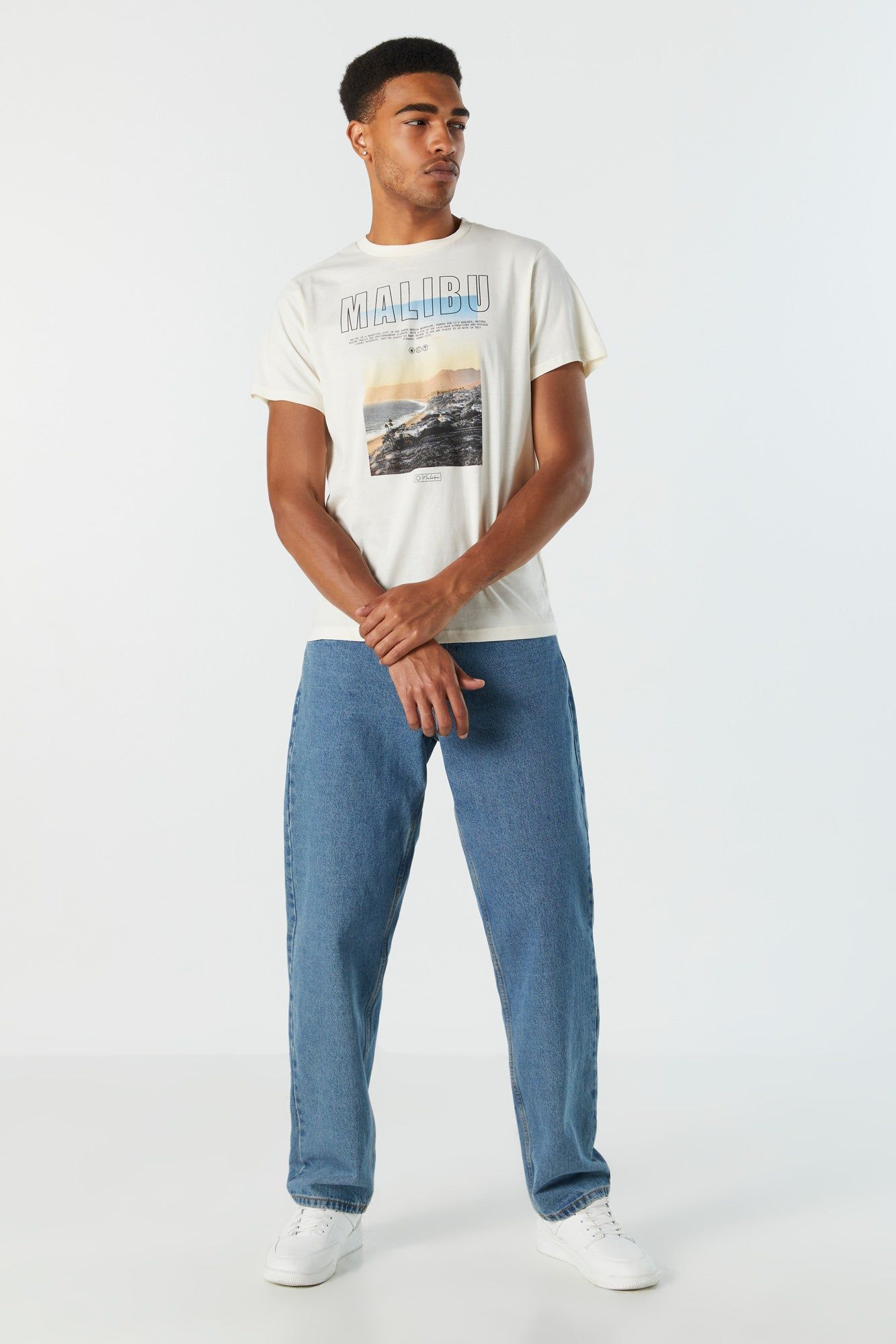 Malibu Graphic T-Shirt sold by Urban Planet product image thumbnail 4