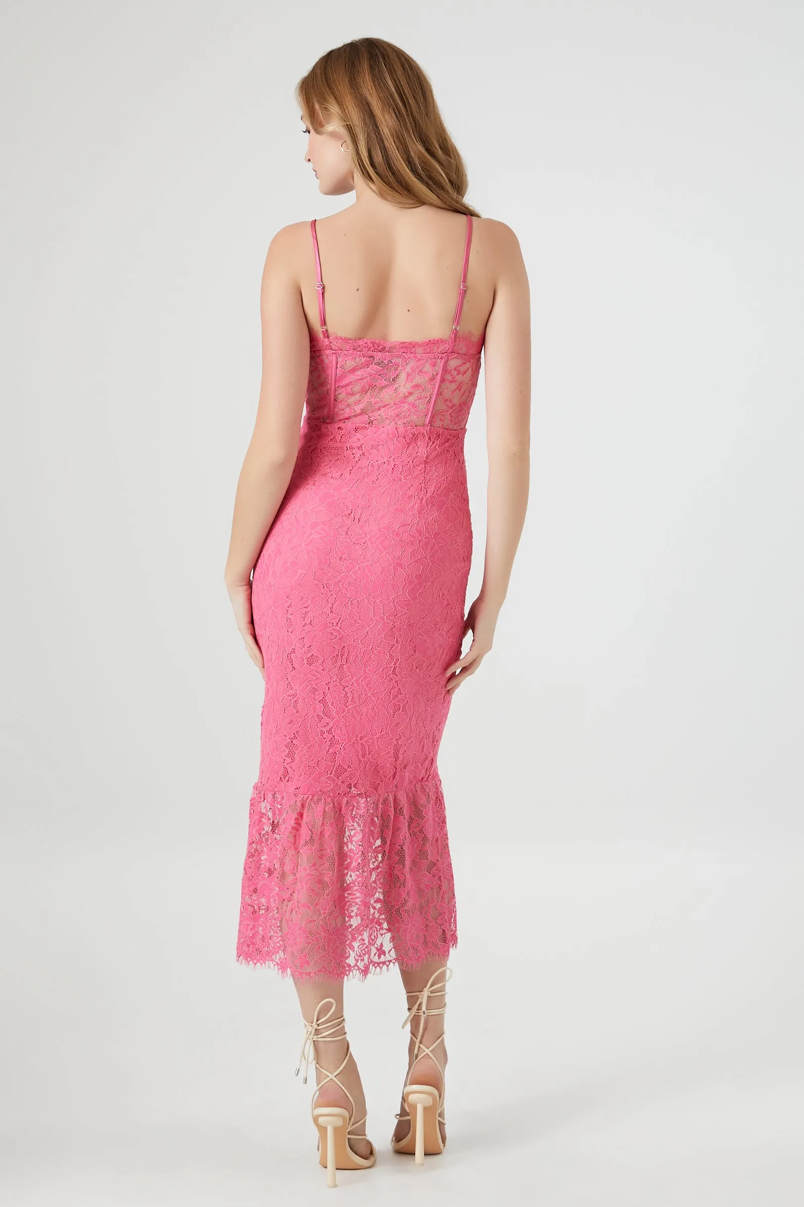 Lace Bustier Midi Dress sold by Urban Planet product image thumbnail 3