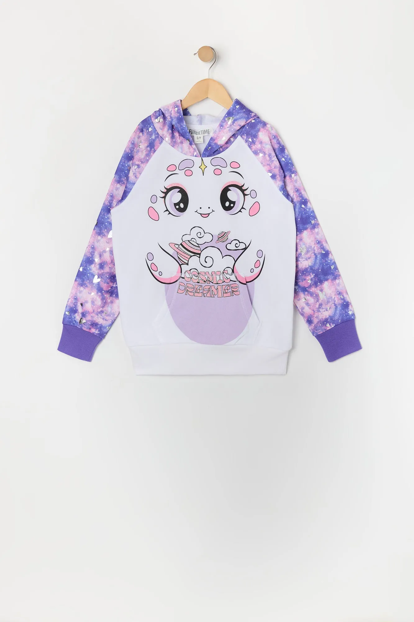 Girls Alien Character Hoodie sold by Urban Planet product image thumbnail 2