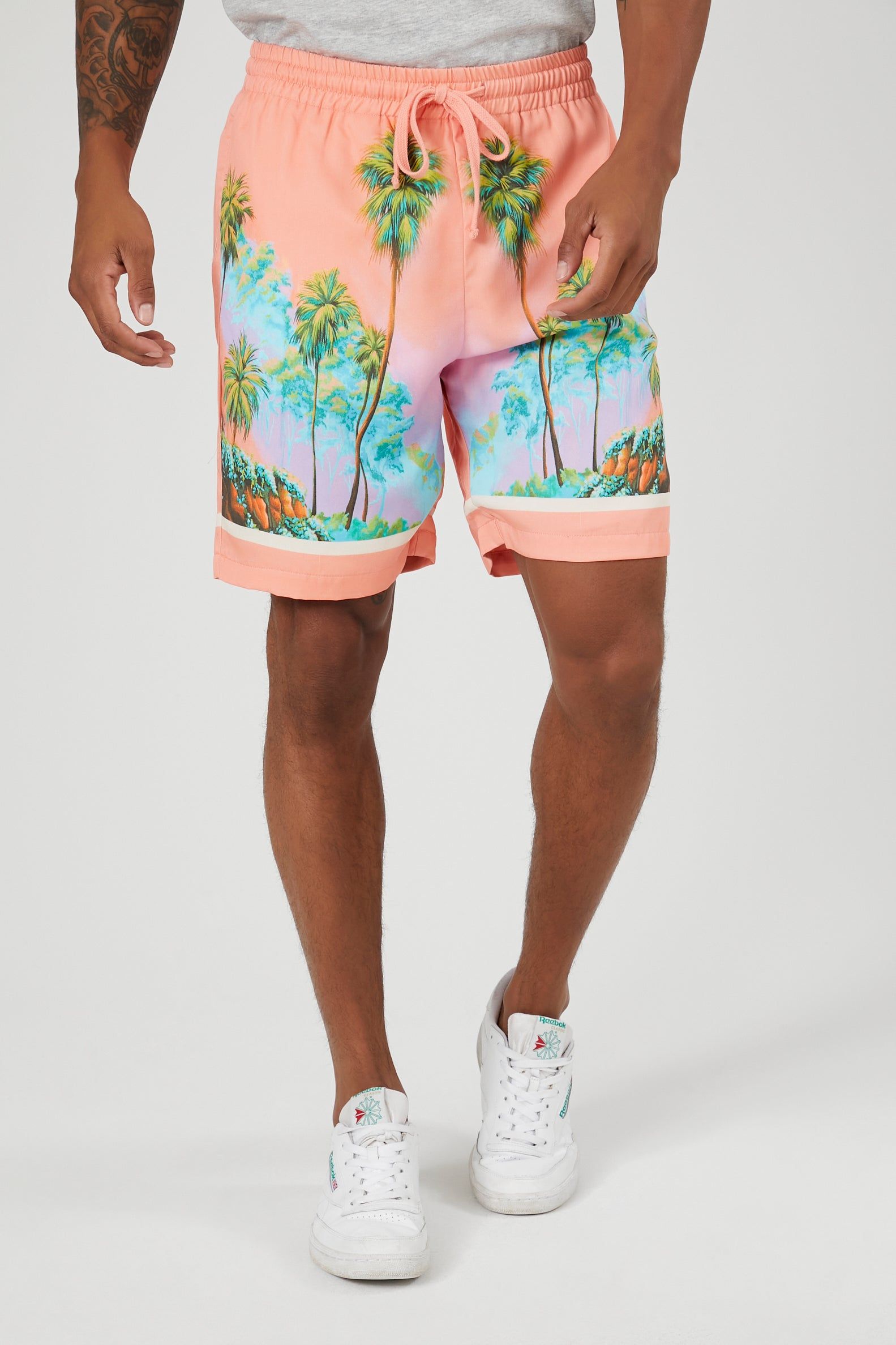 Palm Tree Drawstring Short sold by Urban Planet product image thumbnail 2