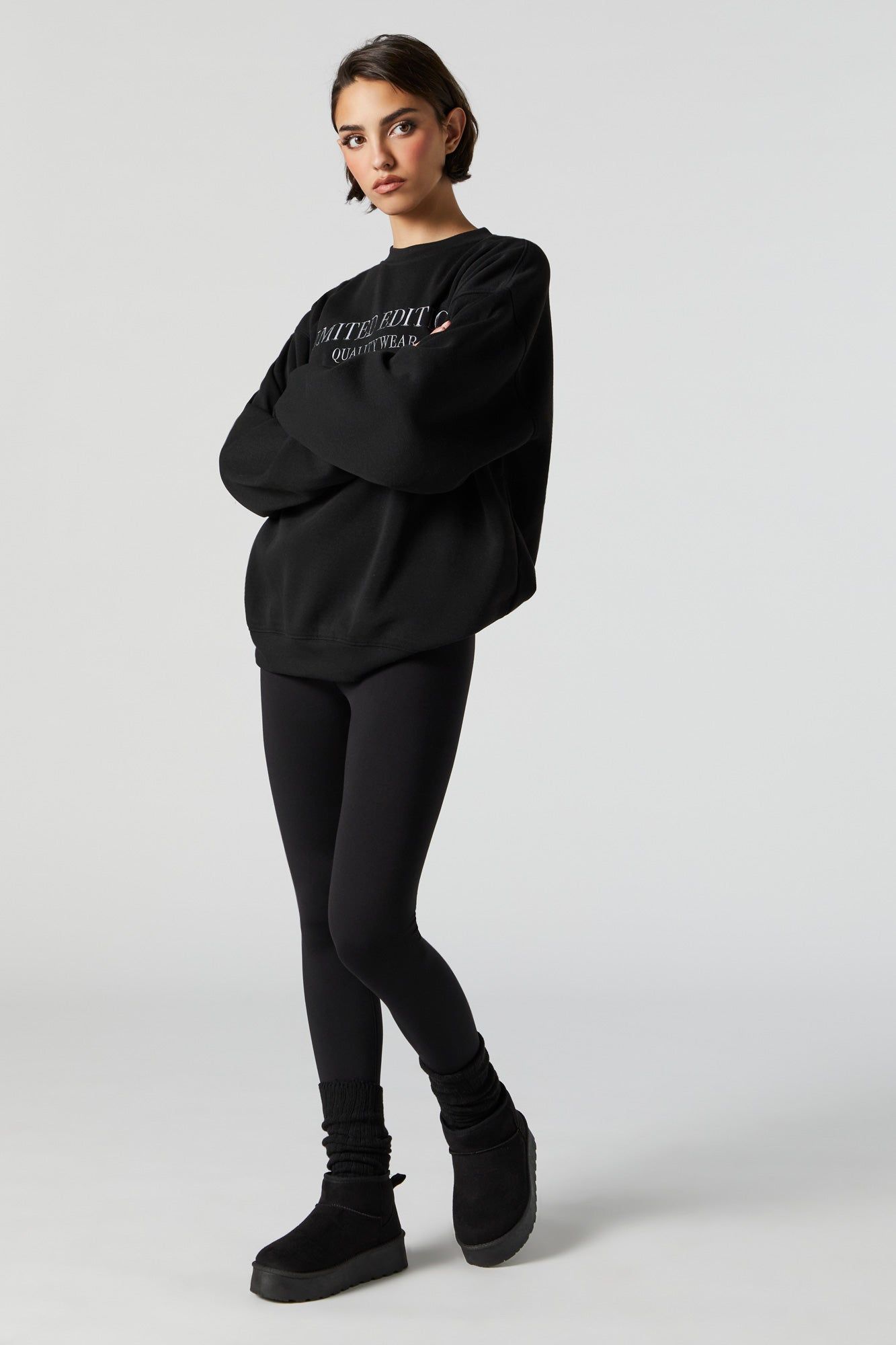 Chandail rayé avec motif brodé Limited Edition sold by Urban Planet product image thumbnail 3