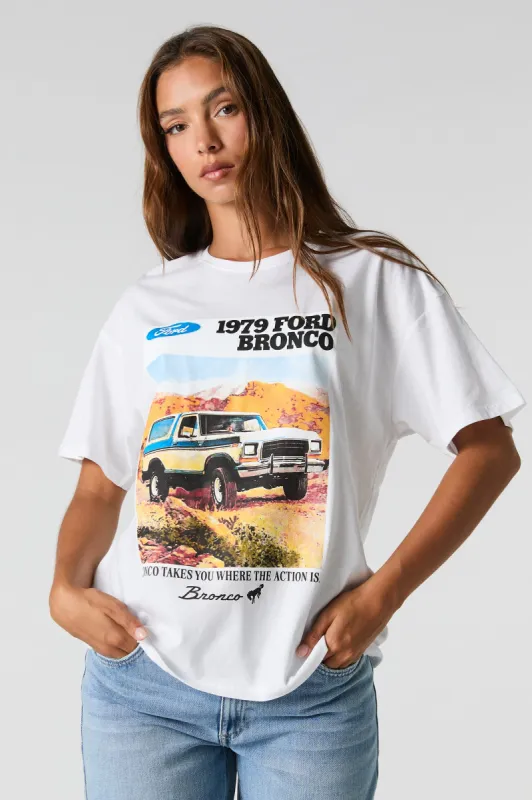 1979 Ford Bronco Graphic Boyfriend T-Shirt sold by Urban Planet
