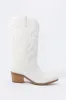 Faux Leather Tall Western Boot sold by Urban Planet