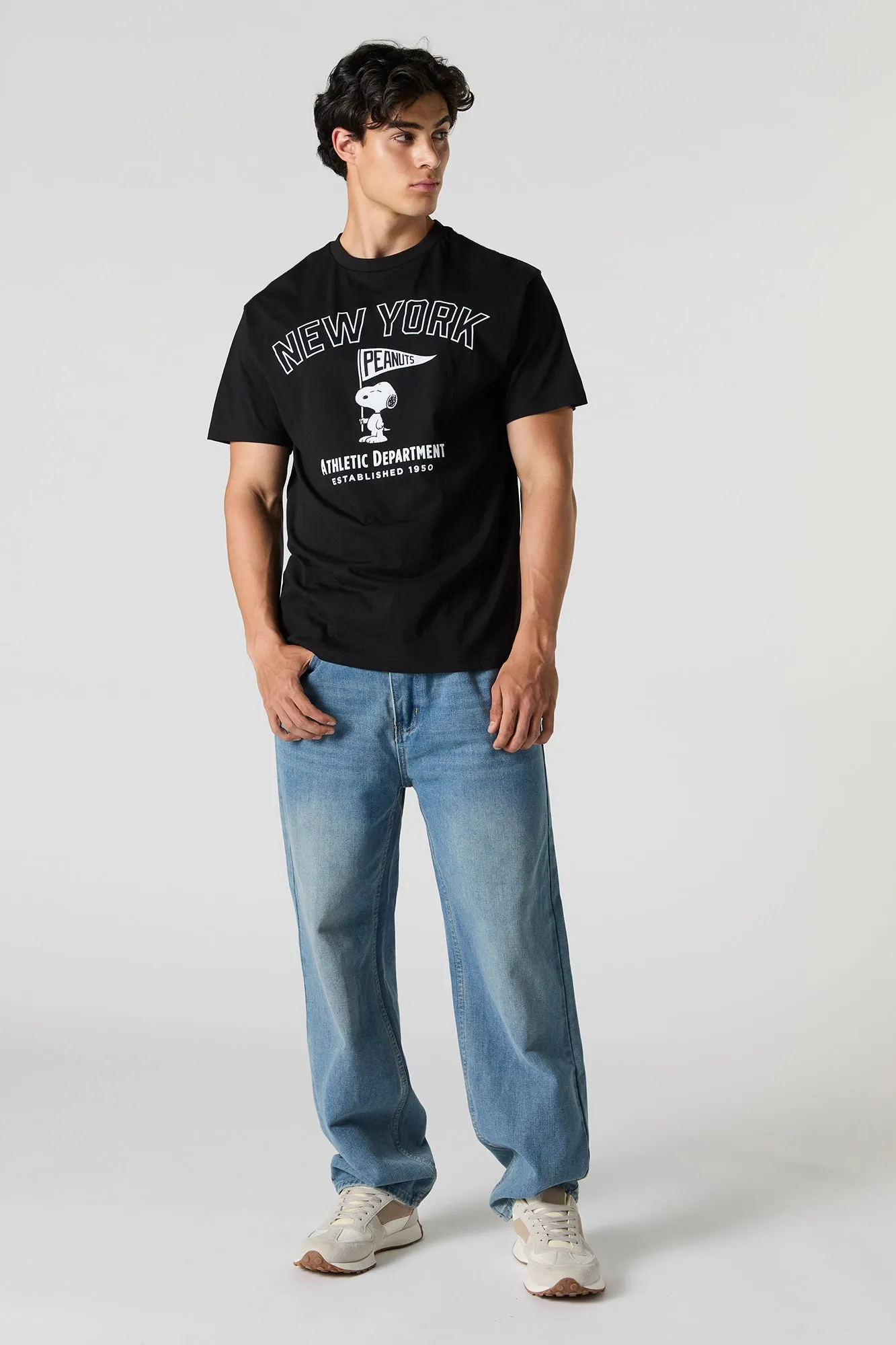 Peanuts New York Graphic T-Shirt sold by Urban Planet product image thumbnail 2