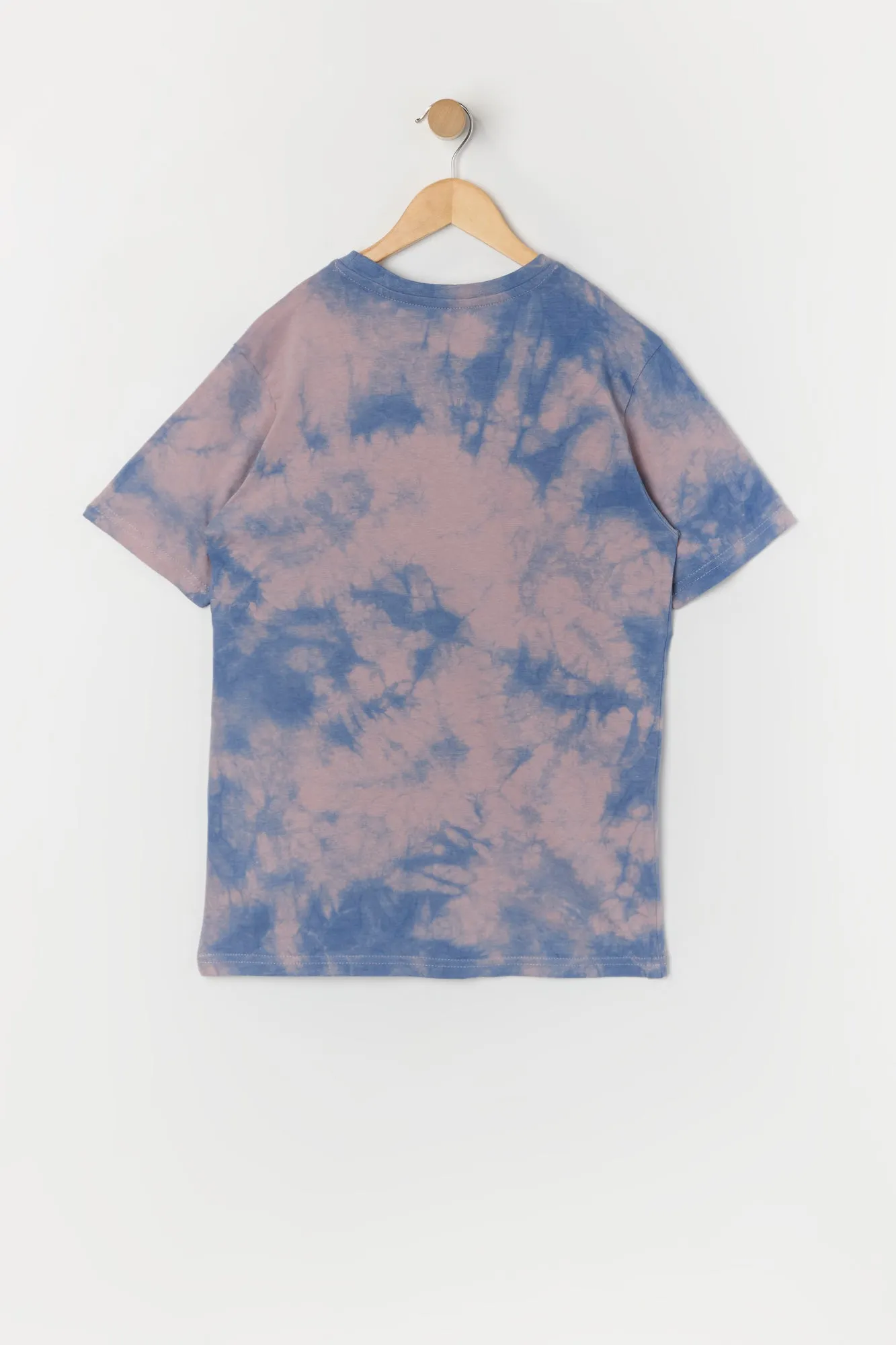 T-shirt noué-teint à imprimé Dripping Smiley pour garçon sold by Urban Planet product image thumbnail 2