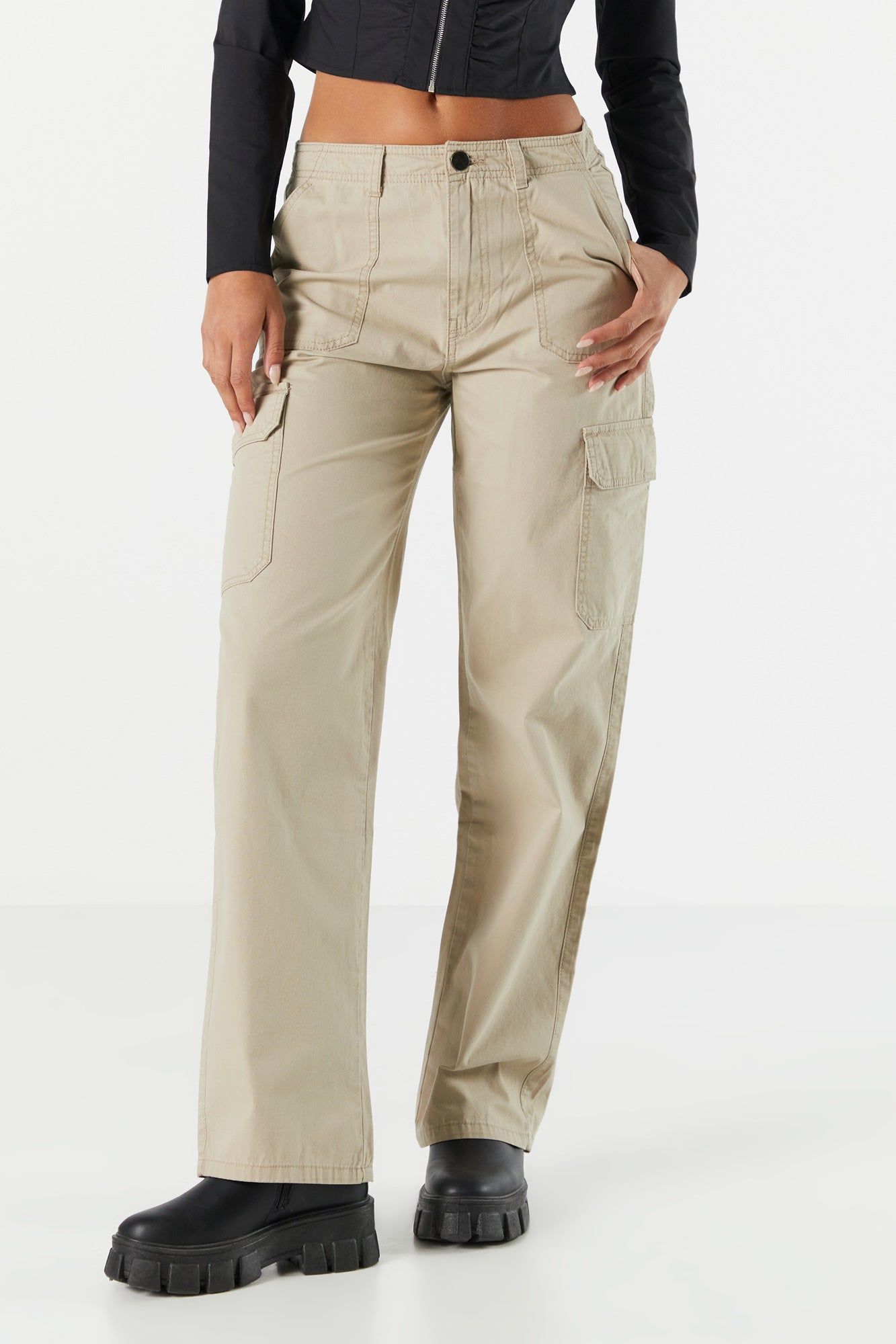 Pantalon cargo à jambe droite sold by Urban Planet product image thumbnail 2